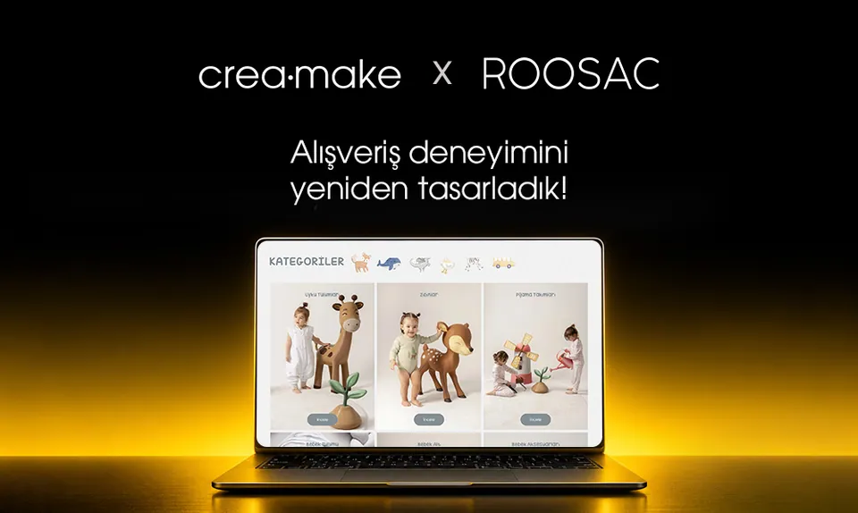 Roosac yeni e-ticaret sitesi: alışveriş deneyimini yeniden tasarladık