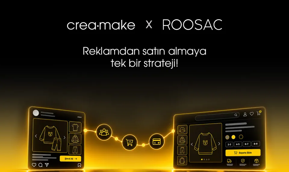 Roosac: reklamdan satın almaya tek bir strateji
