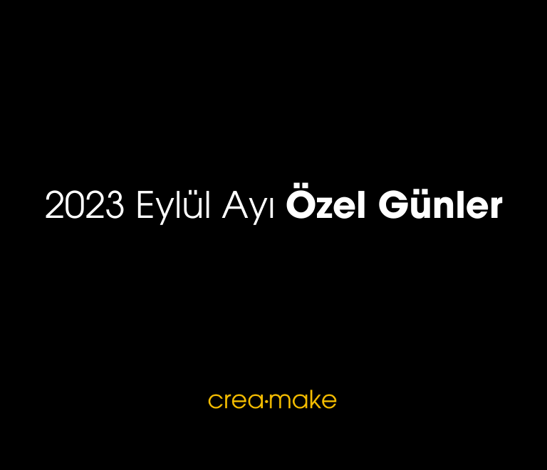 2023 Eylul Ayi Ozel Gunler