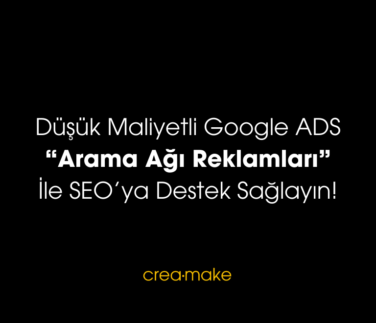 Düşük Bütçeli Arama Ağı Reklamı